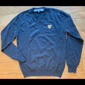 COMME DES GARCONS PLAY MEN’S KNIT SWEATER (EUC)